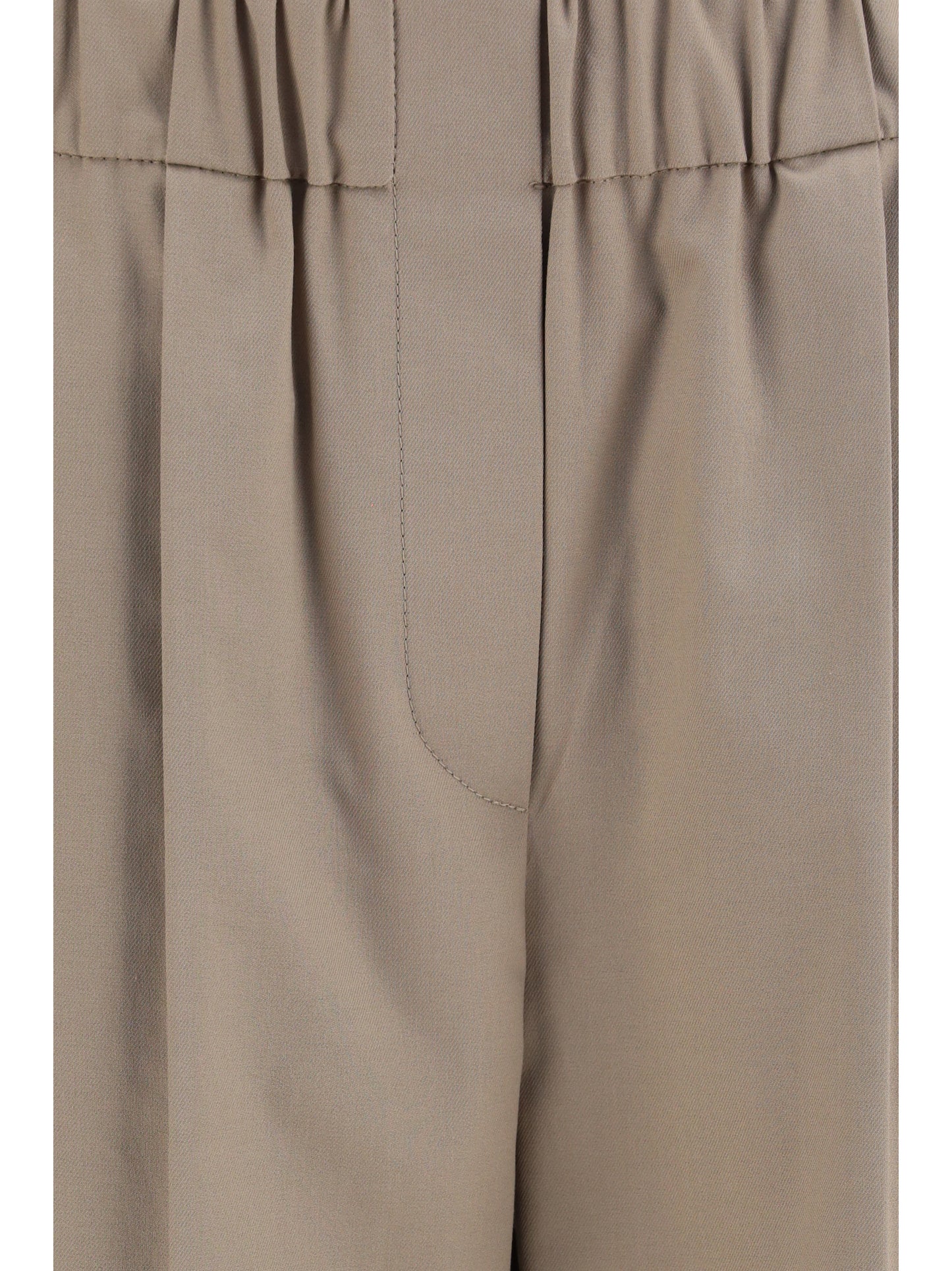 Cotton Trousers Bleeker Beige