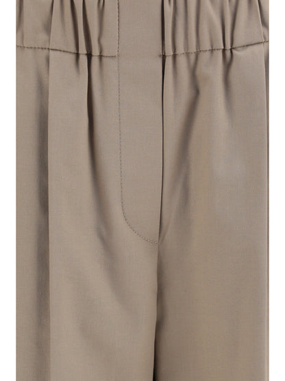 Cotton Trousers Bleeker Beige