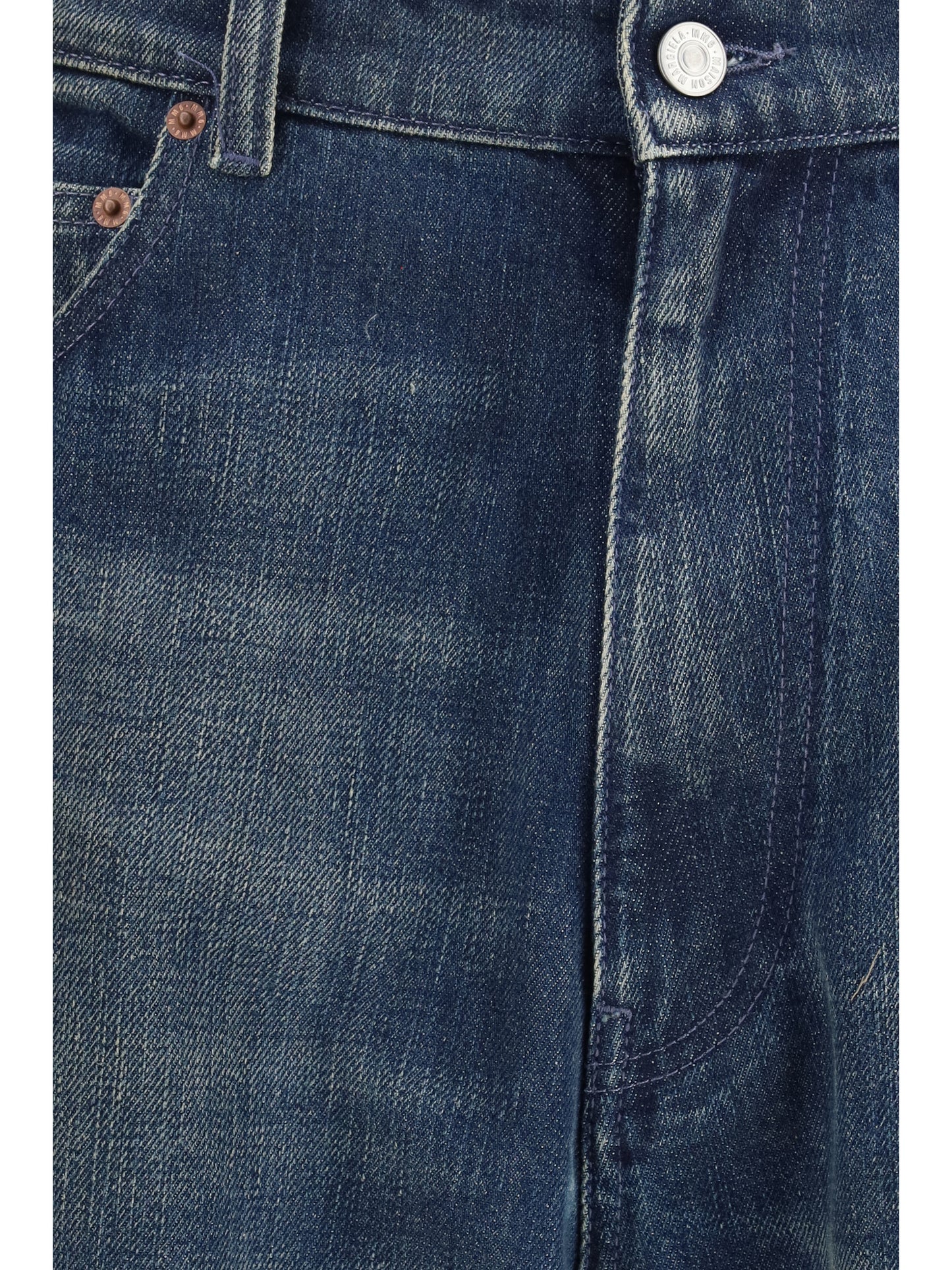 Five-Pocket Pants Dark Blue
