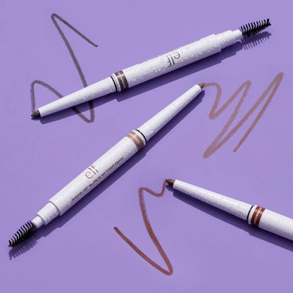 2-PACK e.l.f. Instant Lift Waterproof Brow Pencil - Deep Brown - 0.008oz