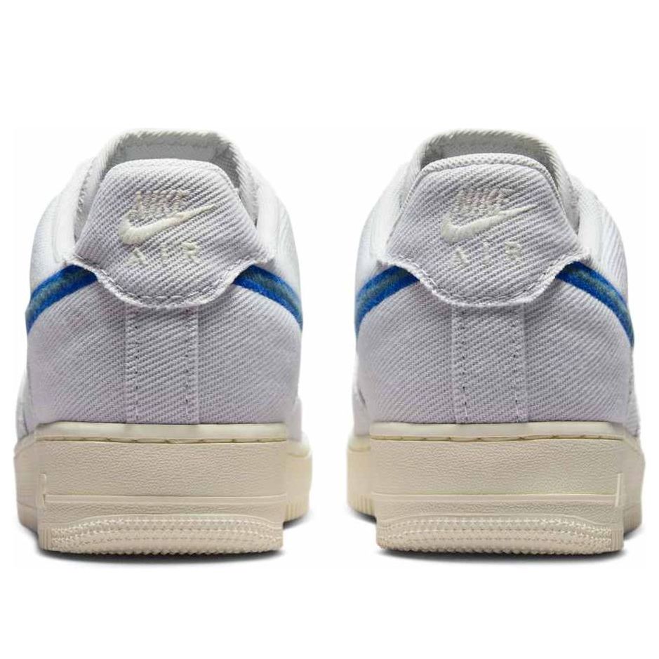 Nike Men's Air Force 1 Low Canvas 'Photon Dust Game Royal' Sneakers