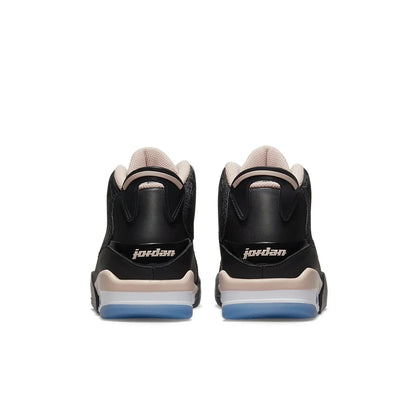 [dv1360-021] Grade School Air Jordan Dub Zero 'black White Fossil Stone'