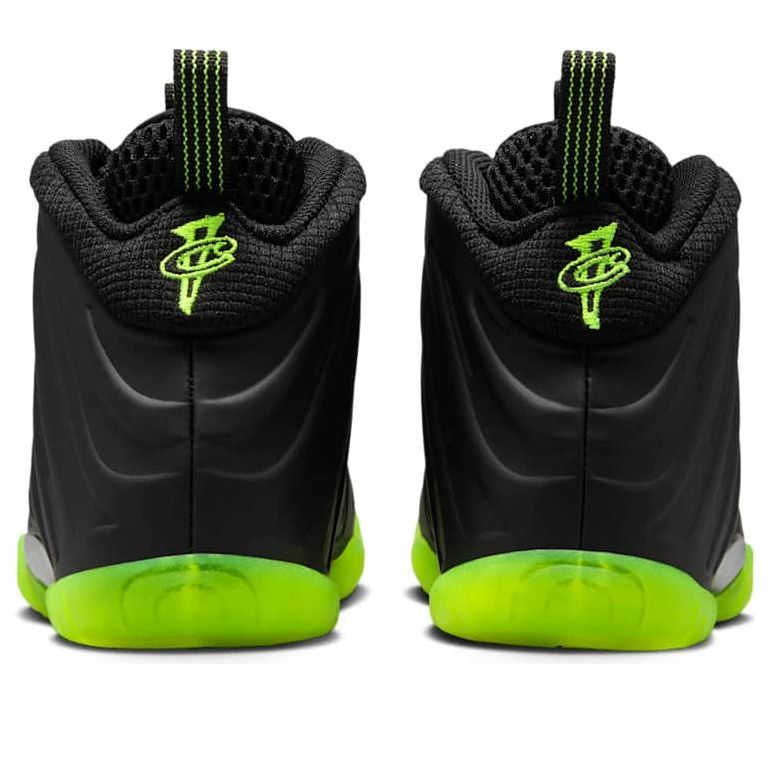 Nike Preschool Little Posite One Ps 'Black Volt' Shoes