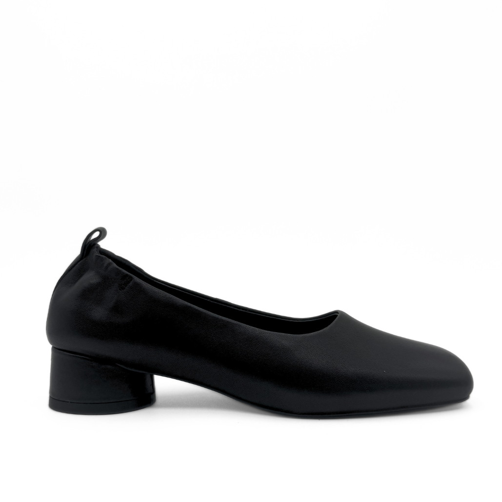 Planner Mini Block Heel - Black