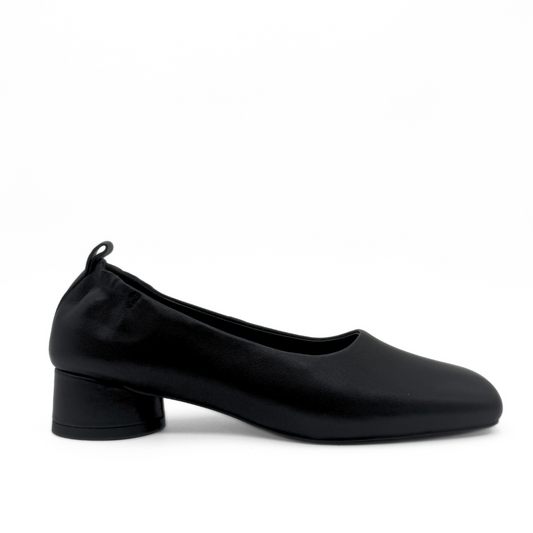 Planner Mini Block Heel - Black