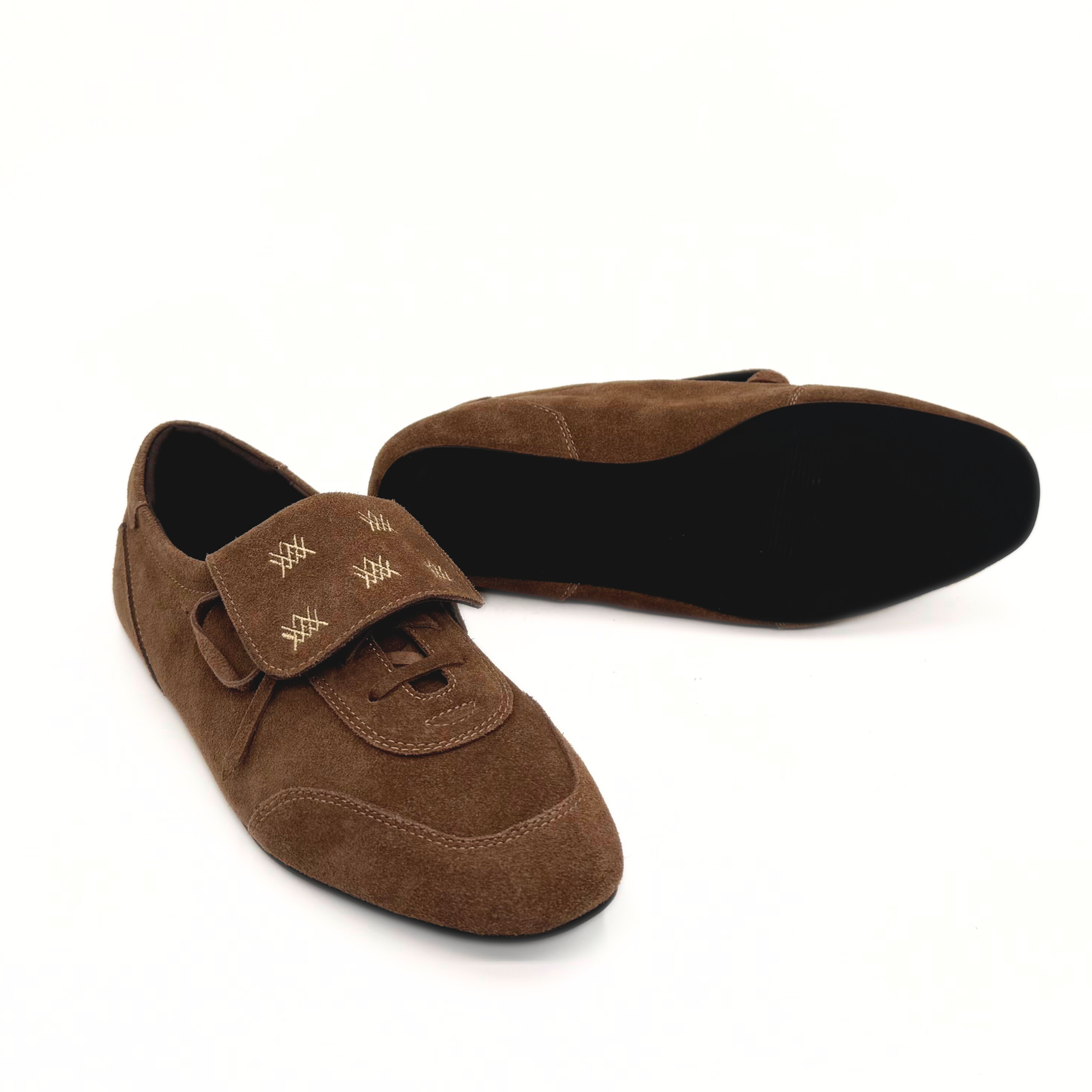 Chelley Suede Sneakers - Brown