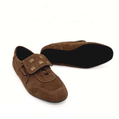 Chelley Suede Sneakers - Brown