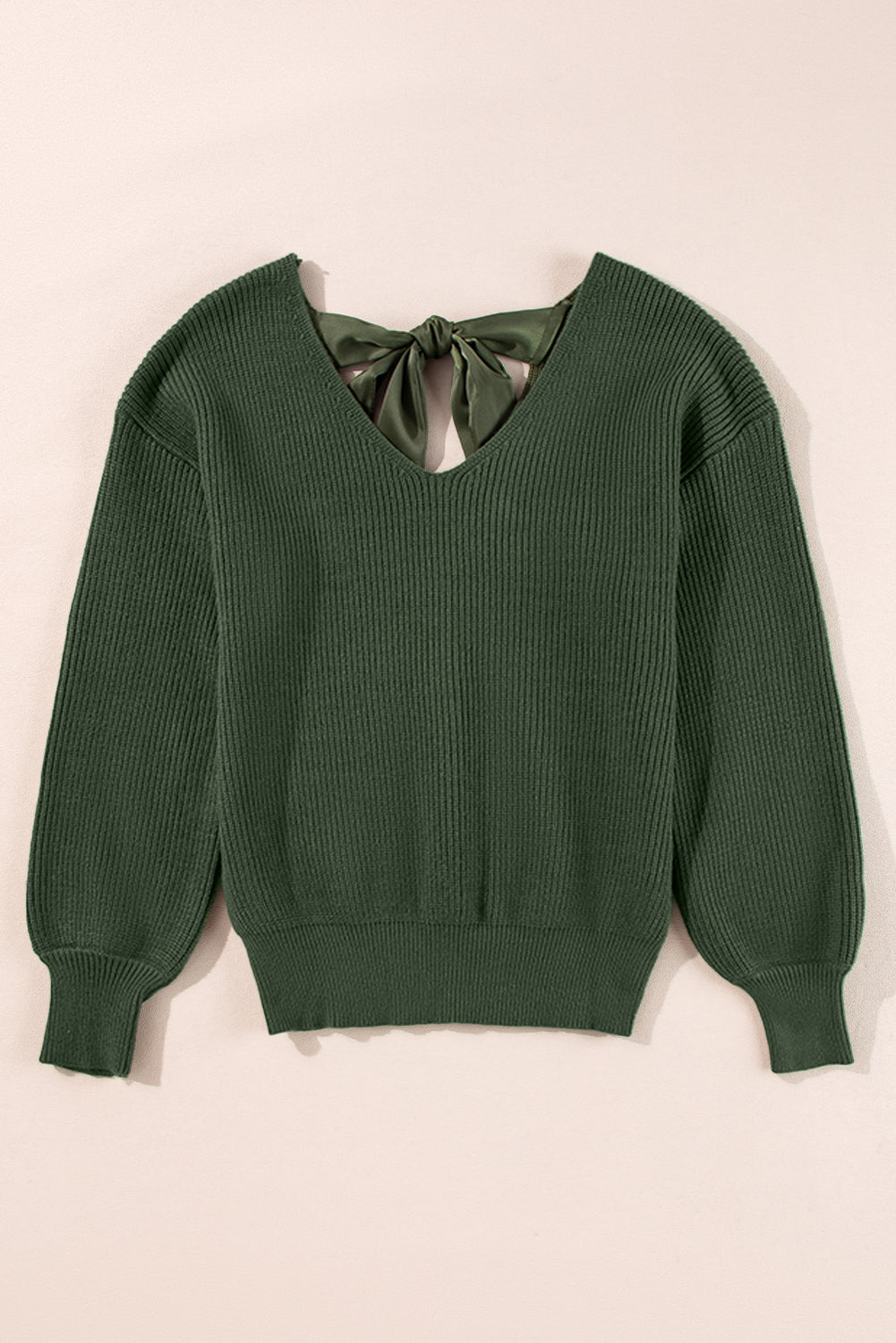 Threaded Pear Lia Knot Back Sweater