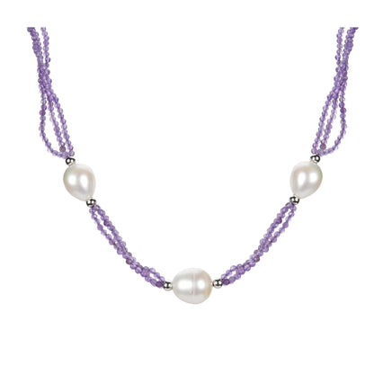Purple, White-