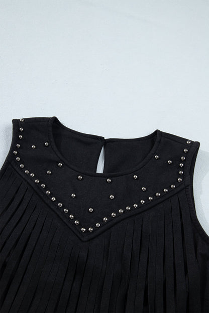 Mya Paneling Bust Sleeveless Top