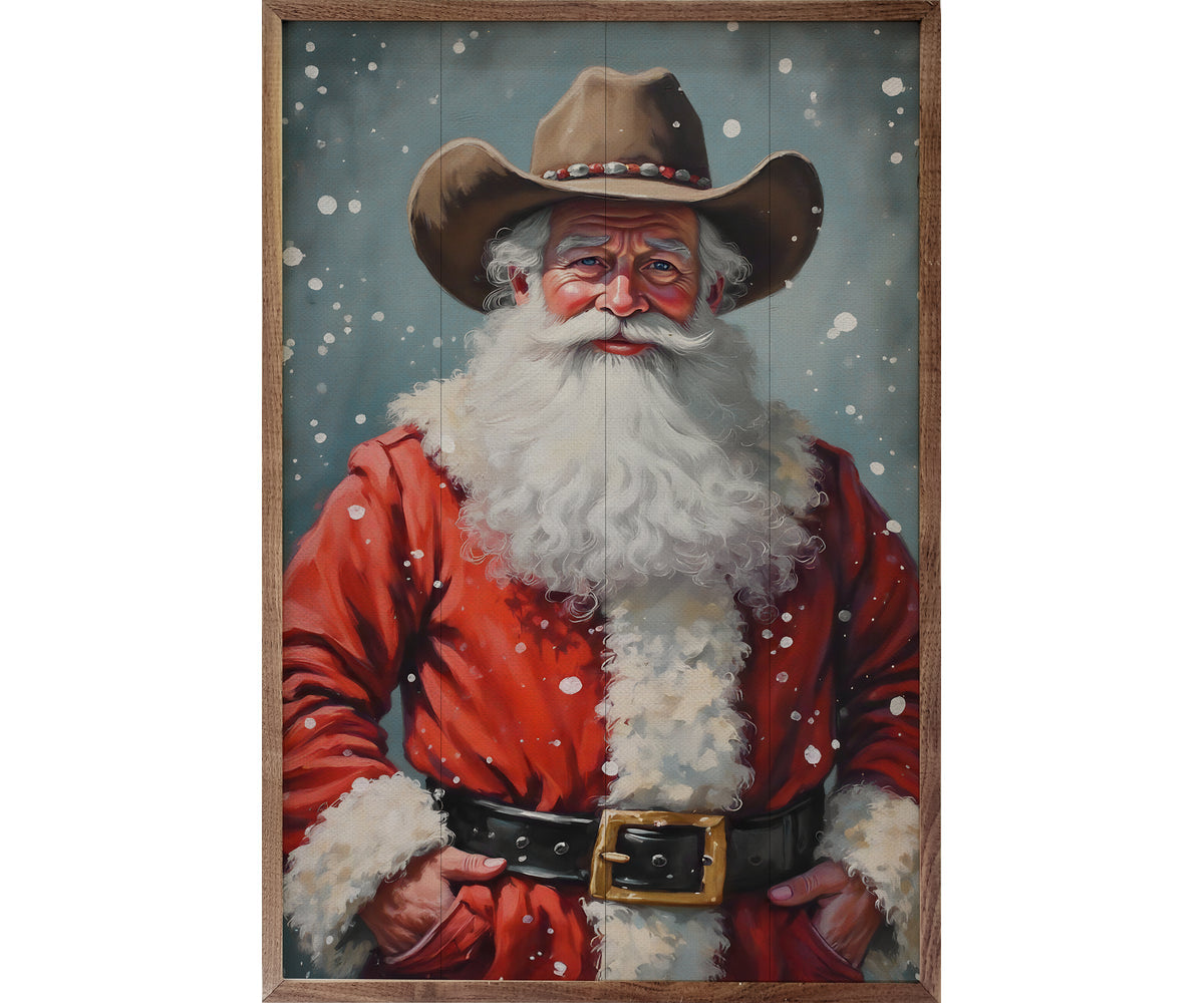 Kendrick Home Cowboy Santa