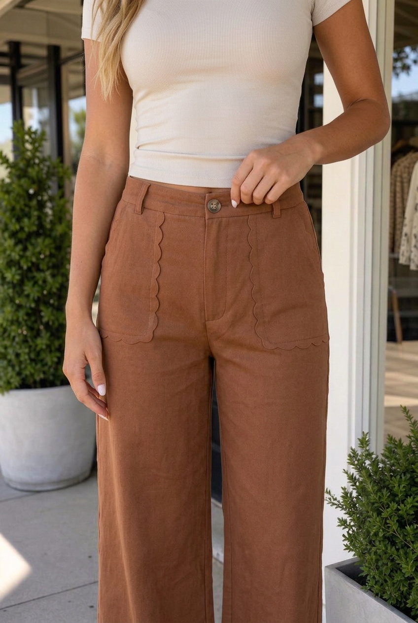 Threaded Pear Lorena Edge Full Length Pant