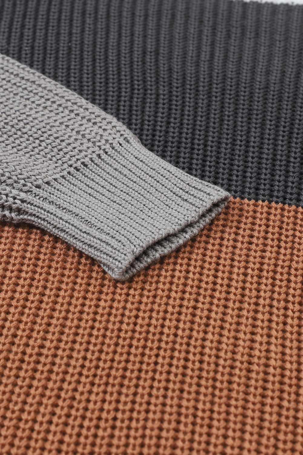 Threaded Pear Millie Knitted O Pullover Sweater