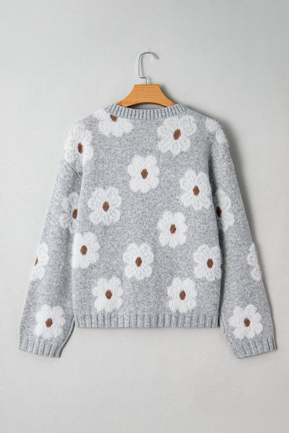 Threaded Pear Ava Drop Shoulder Baggy Sweater
