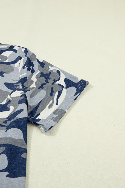 Threaded Pear Brooklynn Print Short Sleeve PLUS Tee