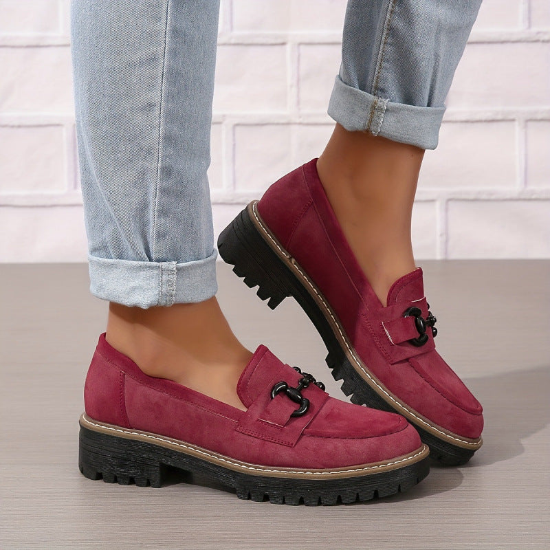 Women’s Horsebit Loafers – Elegant Flat Loafers for Work & Casual Wear