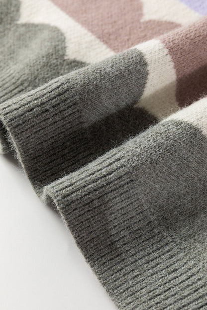 Threaded Pear Zelda Sleeve Drop Shoulder Sweater