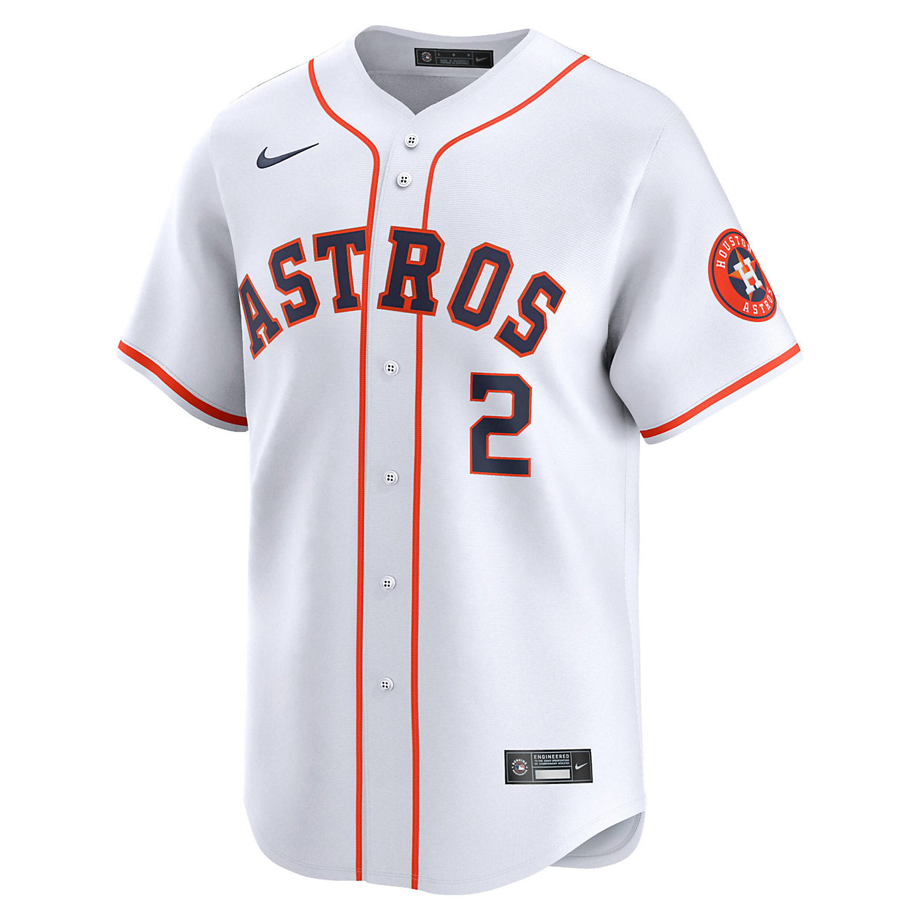 Nike Men's MLB 'Bregman' Astros Home Limited Player Jersey