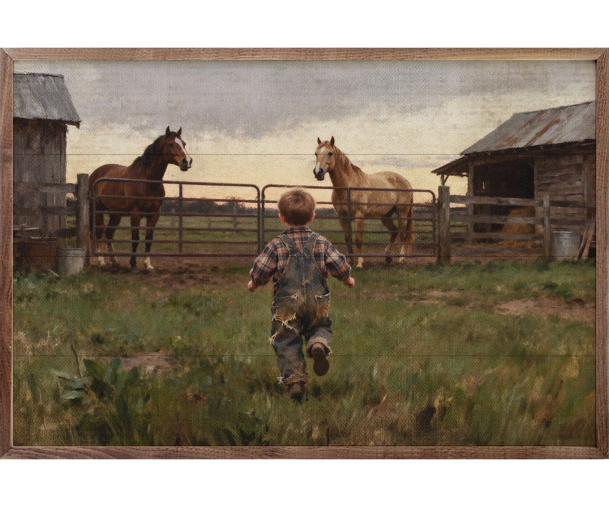 Kendrick Home A Boy And His Horses