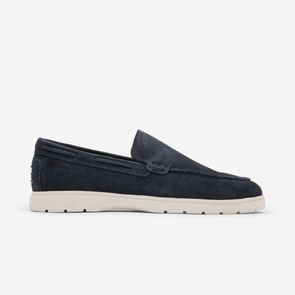 Navy Suede-