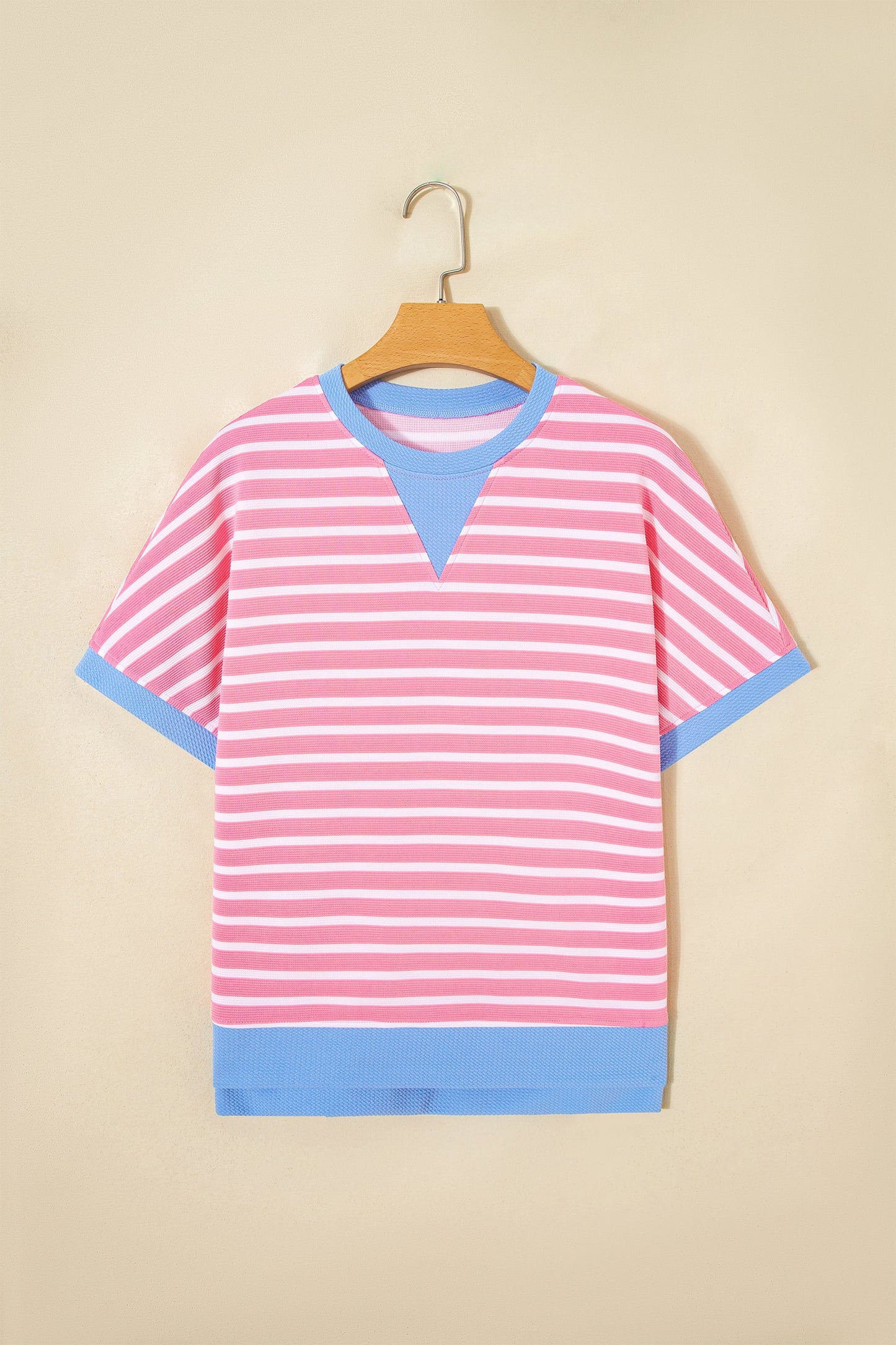 Threaded Pear Kelly Loose Short Sleeve Top
