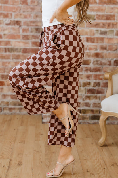 Threaded Pear Kamiyah Waist Loose Casual Pants