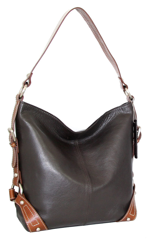 Moda Milano Hobo in Chocolate
