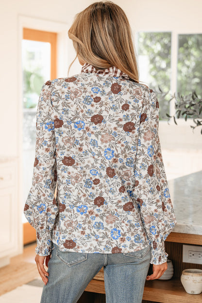 Threaded Pear Elsie Long Sleeve Blouse Long Sleeve Top