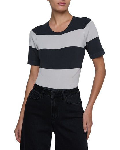 DSLG-DARK SLATE/LT GREY STRIPE-