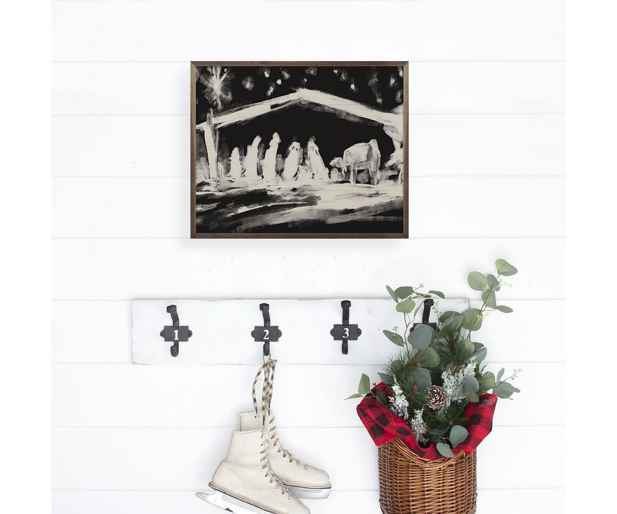 Kendrick Home Moody Christmas 1 Nativity By Emily Wood