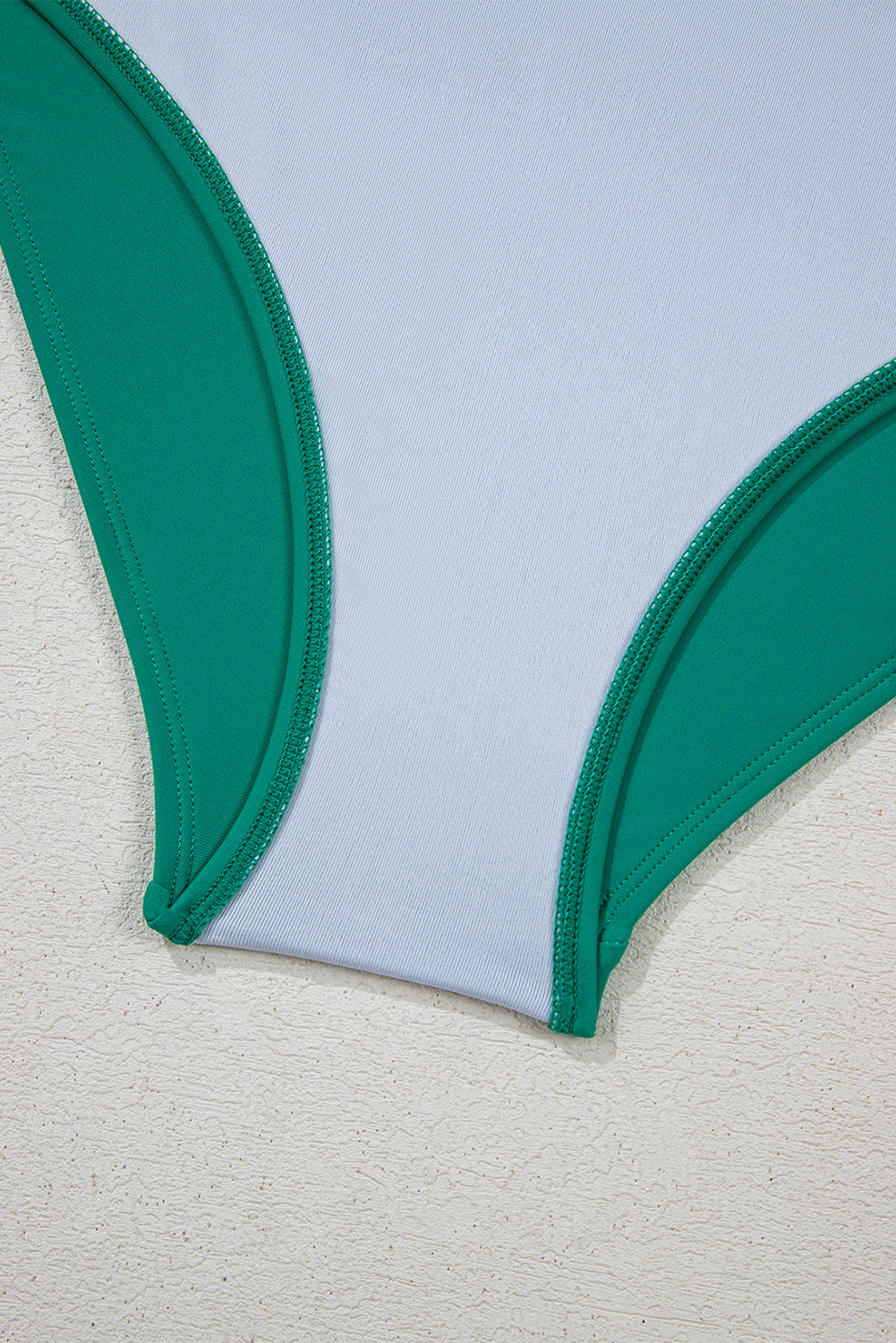 Cora Patchwork High Waisted Bikini by Threaded Pear