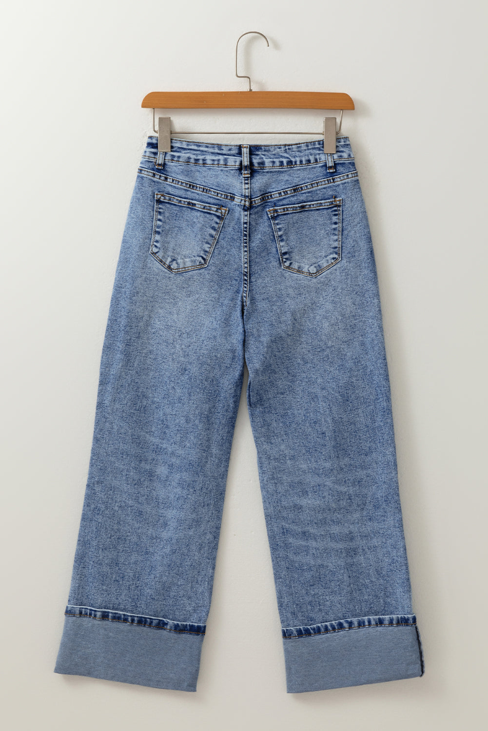 Threaded Pear Aria Straight High Waist Jeans