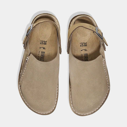 [1025297] Unisex Birkenstock Lutry Premium Suede Suede Leather (narrow Width)