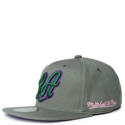 Mitchell & Ness Men's NBA From Dusk Fitted Hwc Lakers Fitted Caps