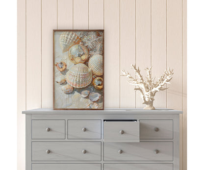 Kendrick Home Christmas Shells I By Petals Prints Design