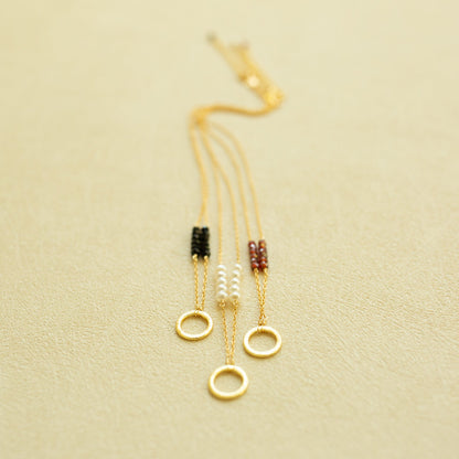 Garnet Solara Necklace