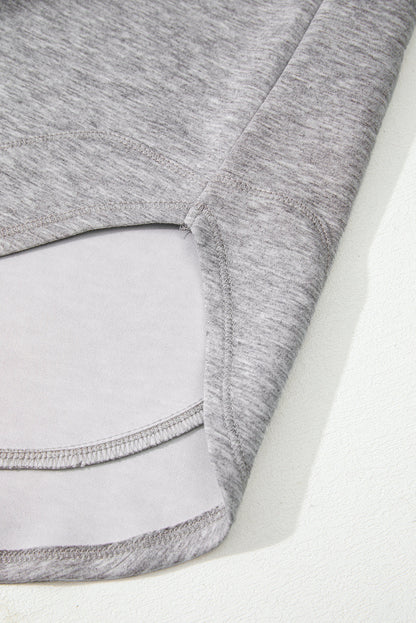 Threaded Pear Zariyah Block Patchwork Drawstring Hoodie