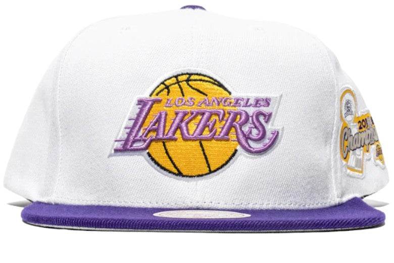 Men's Mitchell & Ness NBA Patches 2 Tone Hwc Lakers