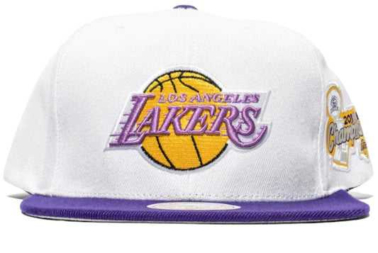 Men's Mitchell & Ness NBA Patches 2 Tone Hwc Lakers