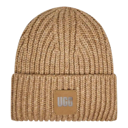 UGG Chunky Rib Beanie Women Beanie Camel