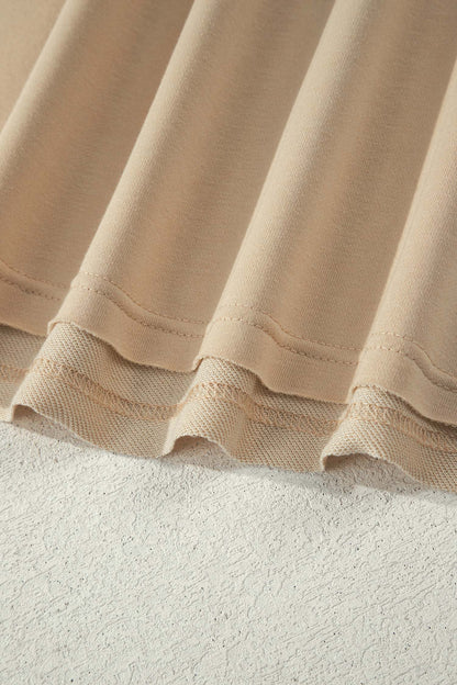 Threaded Pear Iris Notched Raw Edge PLUS Jumper