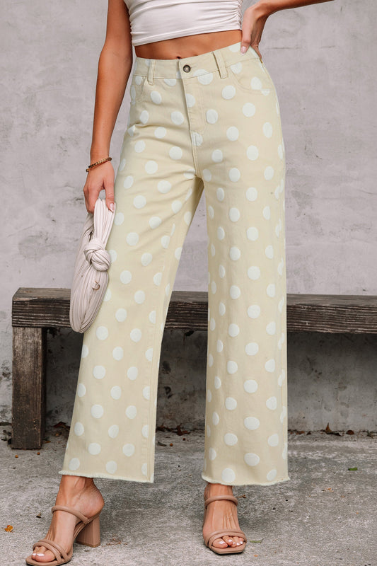 Threaded Pear Daleyza Raw Hem Shift Jeans