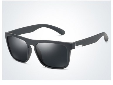 Prime Goods Square Polarized Sunglasses for Men Women Outdoor Sports Driving Glasses Golfing - Fire Red