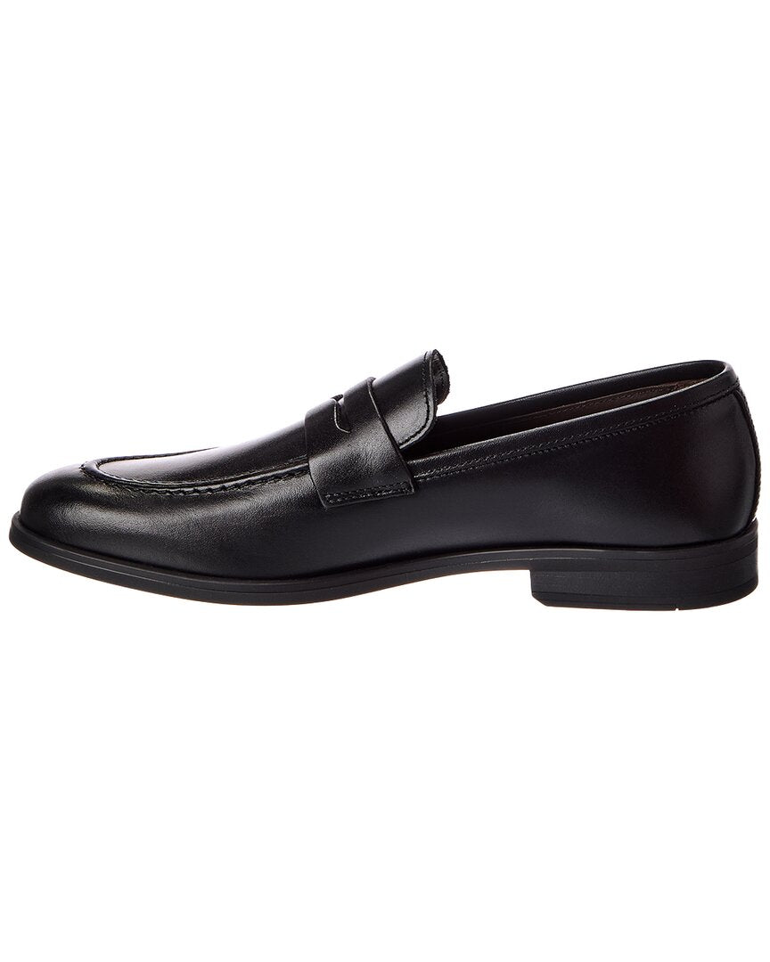 BLACK LEATHER-