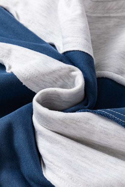 Threaded Pear Melissa Sleeve Raw Seamed Sweatshirt