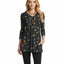 Black Multicolor Print