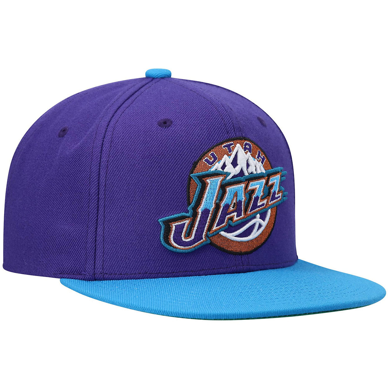 Mitchell & Ness Men's NBA Team 2 Tone 2.0 Snapback Hwc Jazz Snapback Caps