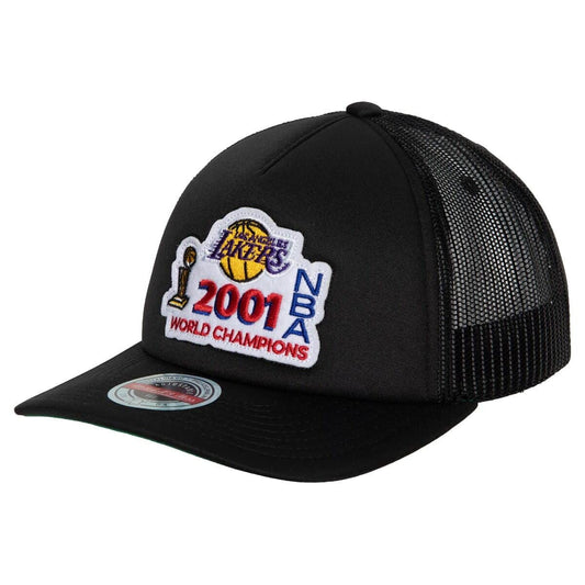 Men's Mitchell & Ness NBA La Lakers Championship Trucker