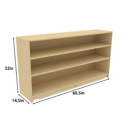 Montessori Classroom Shelf - 5' x 32"