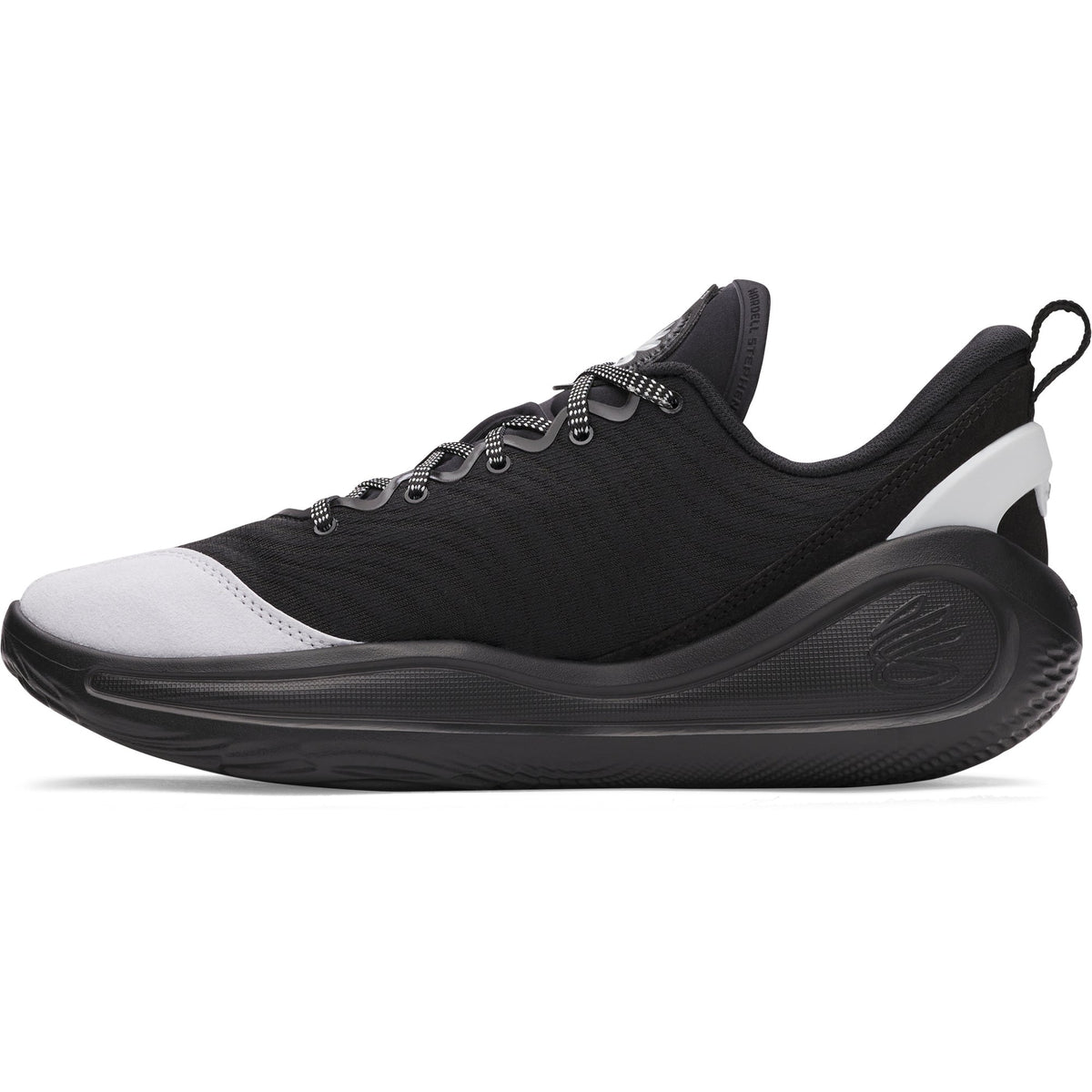 Under Armour Mens Curry Flow 12 TB - Black/Halo Grey/White